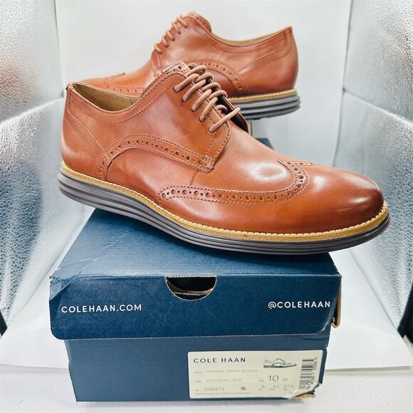 Cole Haan Original Grand Shortwing Oxford Wingtip Brogue Brown Men\'s 10M main image 7